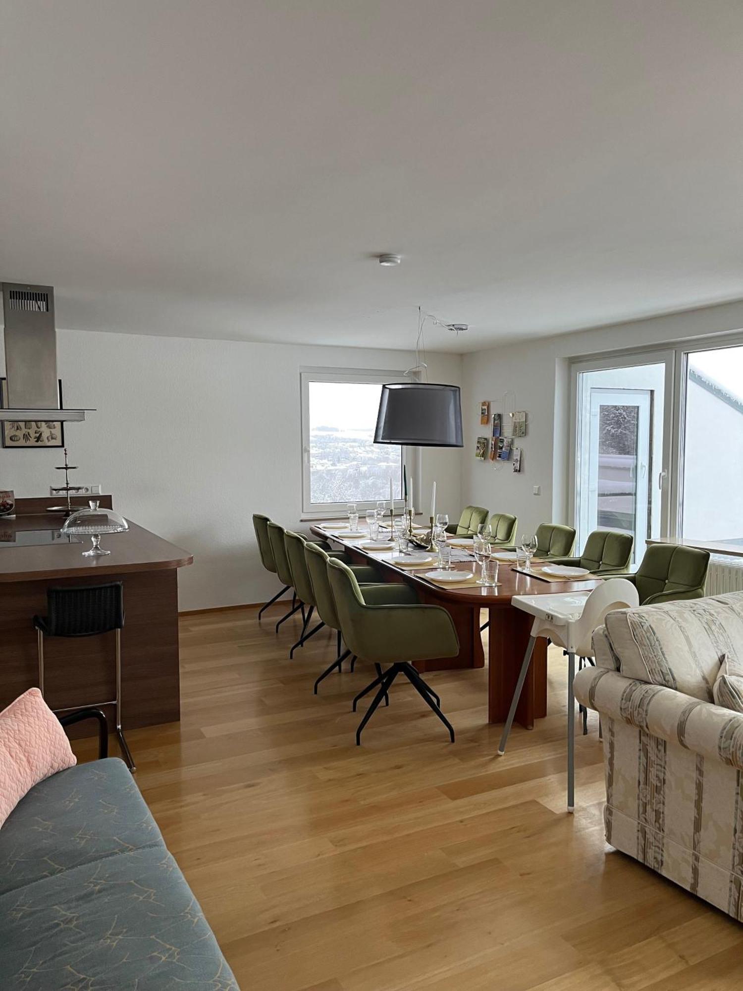 Penthouse Perfekt Fuer Teams, Familien Und Gruppen Apartment Bad Mergentheim Luaran gambar